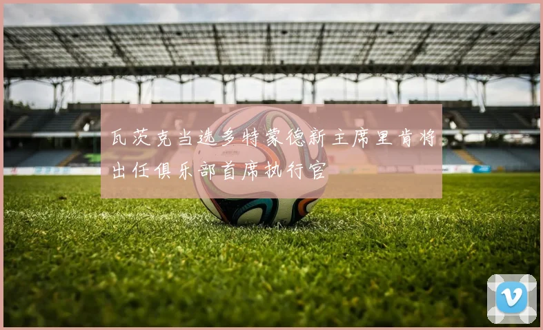 瓦茨克当选多特蒙德新主席里肯将出任俱乐部首席执行官